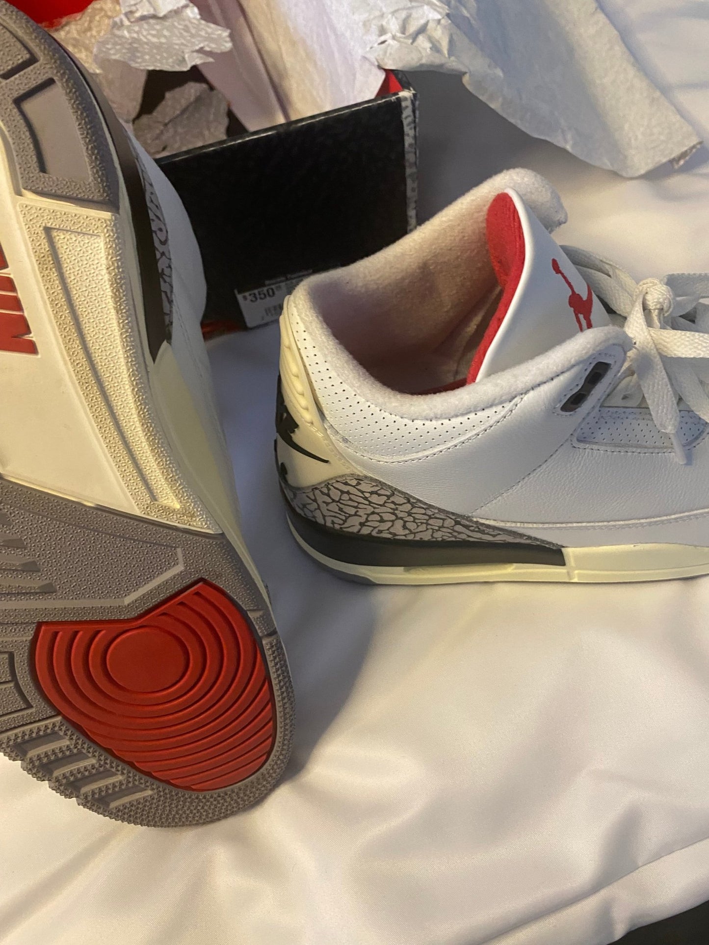 Air Jordan 3 White Cement Reimagined - Made for pilot