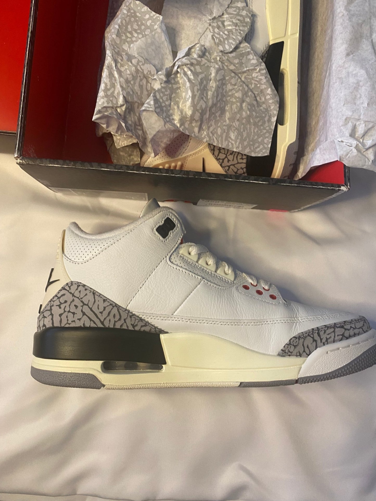 Air Jordan 3 White Cement Reimagined - Made for pilot