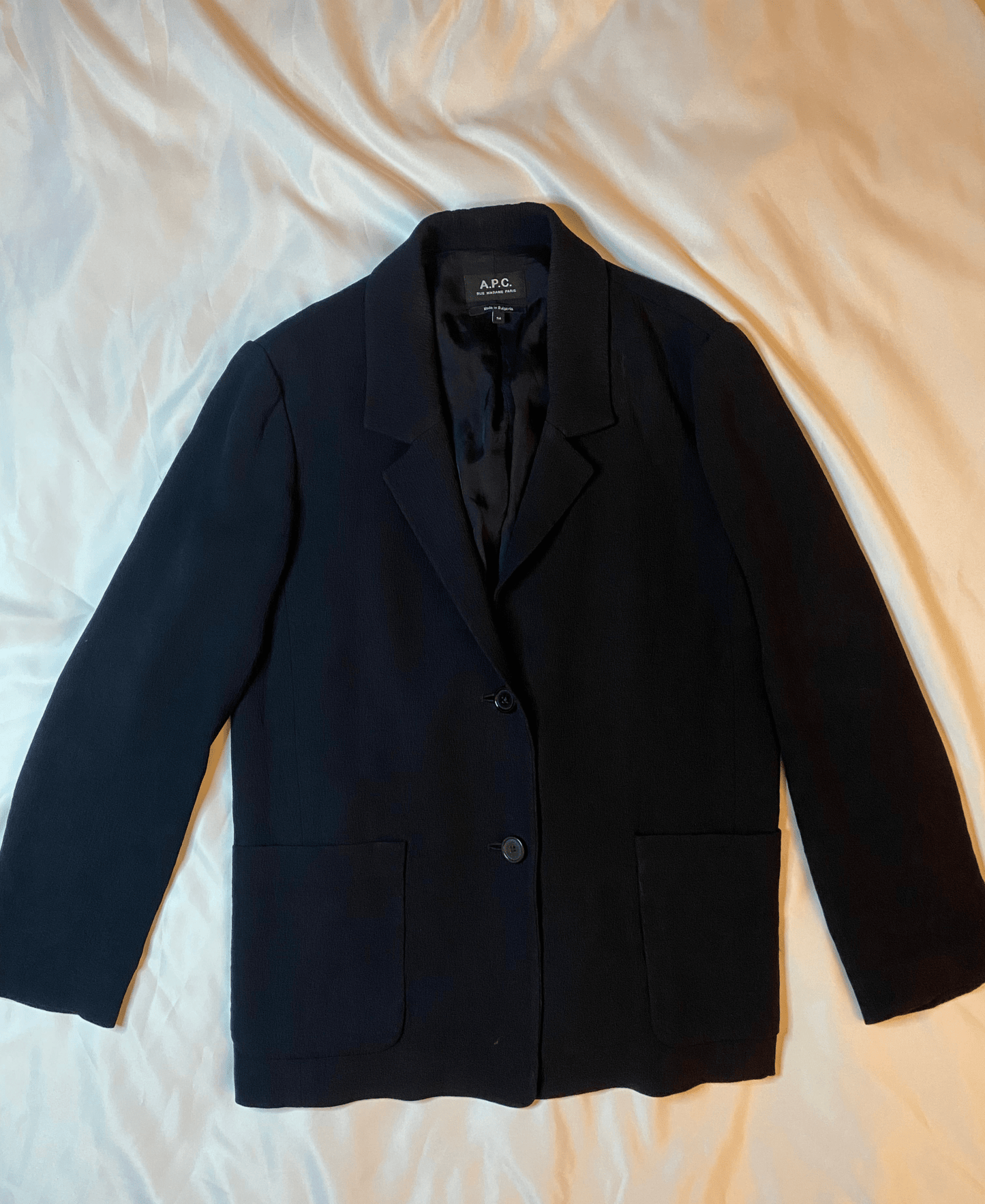 A.P.C. Black Blazer - Made for pilot