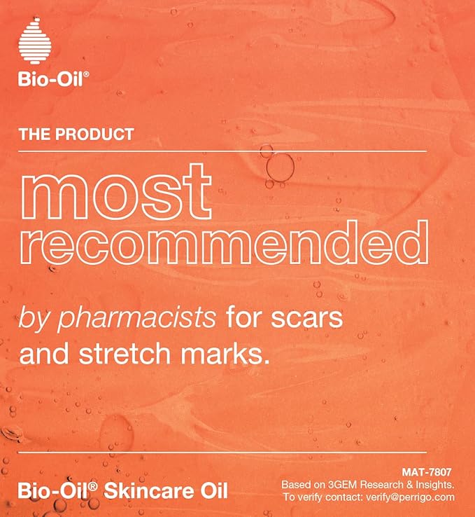 Bio - Oil Skincare Oil - Improve the Appearance of Scars, Stretch Marks and Skin Tone - 1 x 125 ml - Made for pilot