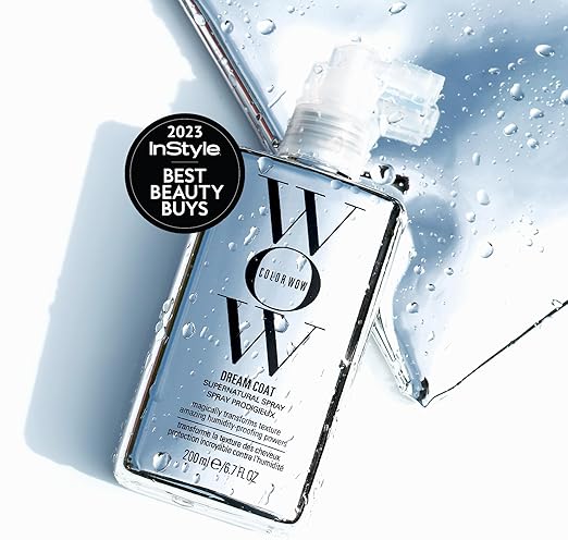 COLOR WOW Dream Coat Supernatural Spray - Keep Your Hair Frizz - Free and Shiny No Matter the Weather with Award - Winning Anti - Frizz Spray - Made for pilot