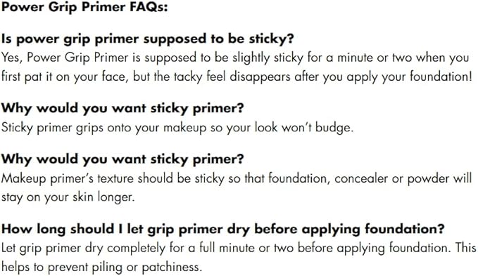 e.l.f. Power Grip Primer, Gel - Based & Hydrating Face Primer For Smoothing Skin & Gripping Makeup, Moisturizes & Primes, 0.811 Fl Oz, Clear - Made for pilot