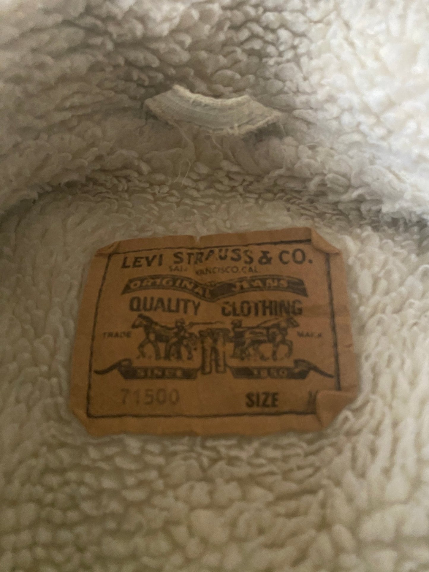 Levi's Sherpa Jacket - Made for pilot