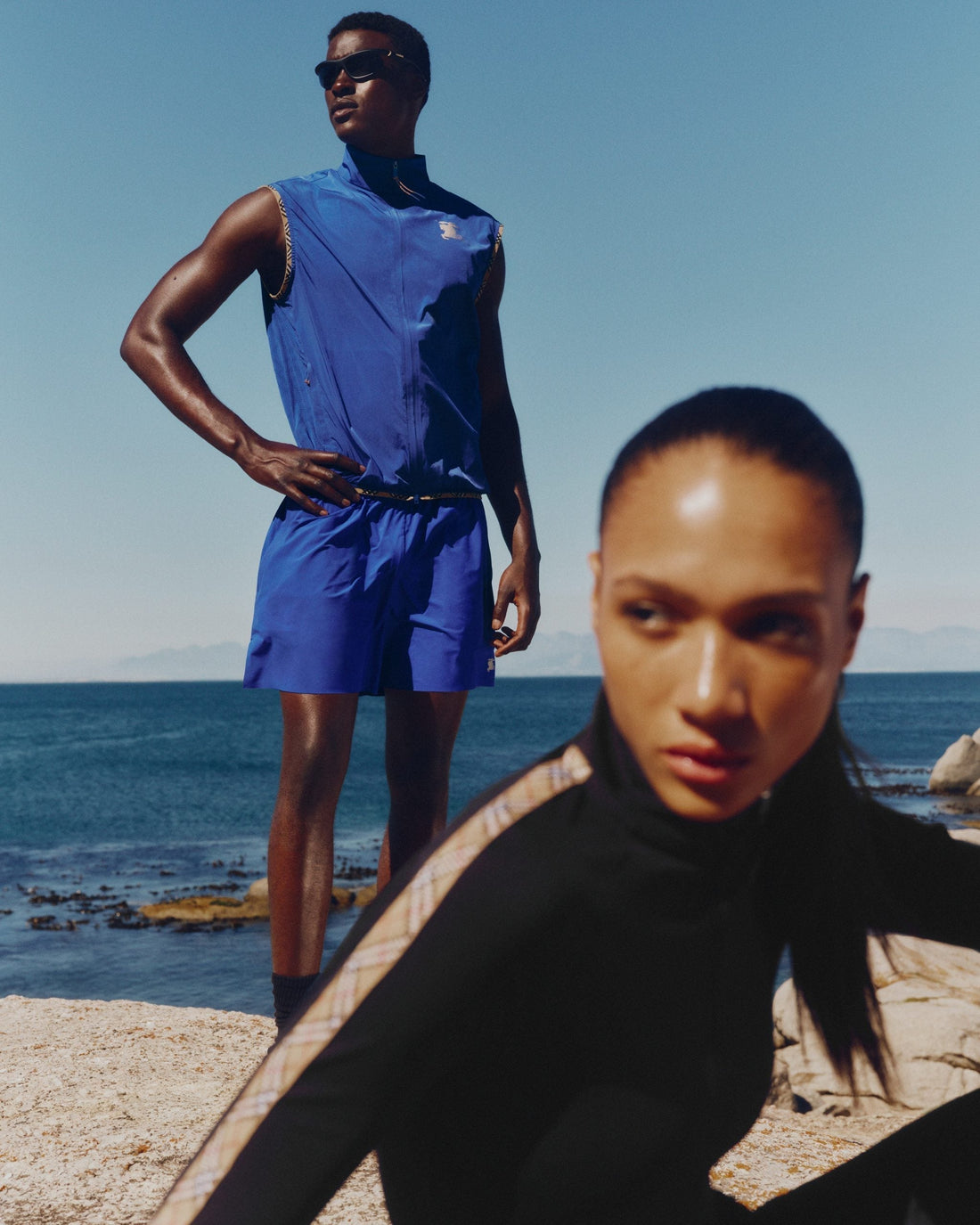 Burberry just launched an activewear line