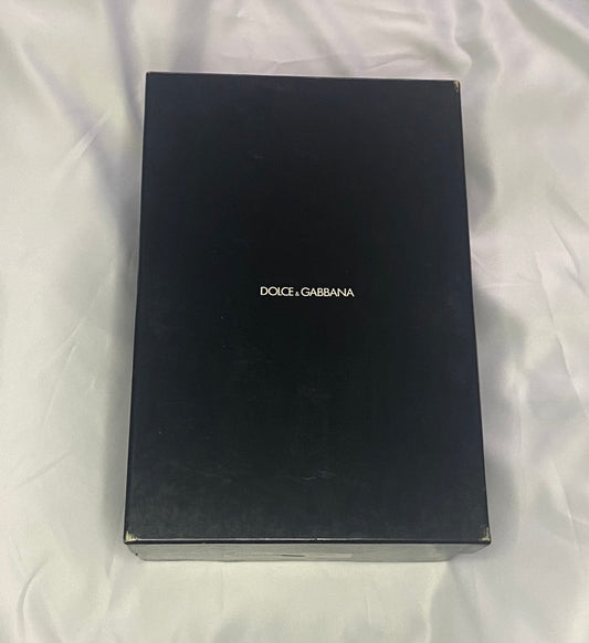 Dolce & Gabbana Black Strap Heels