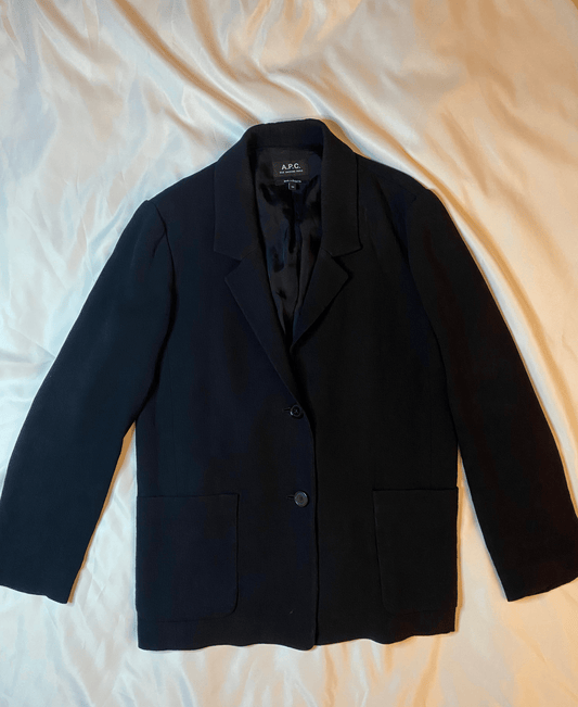 A.P.C. Black Blazer - Made for pilot