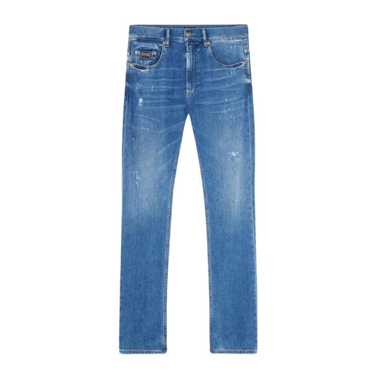 VERSACE PIECE NUMBER SLIM JEANS - Made for pilot